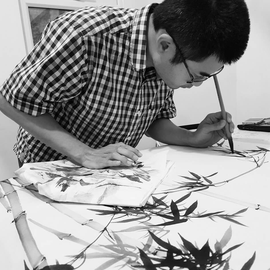 event image for Chinese Ink Painting: Fundraising for a New Beginning